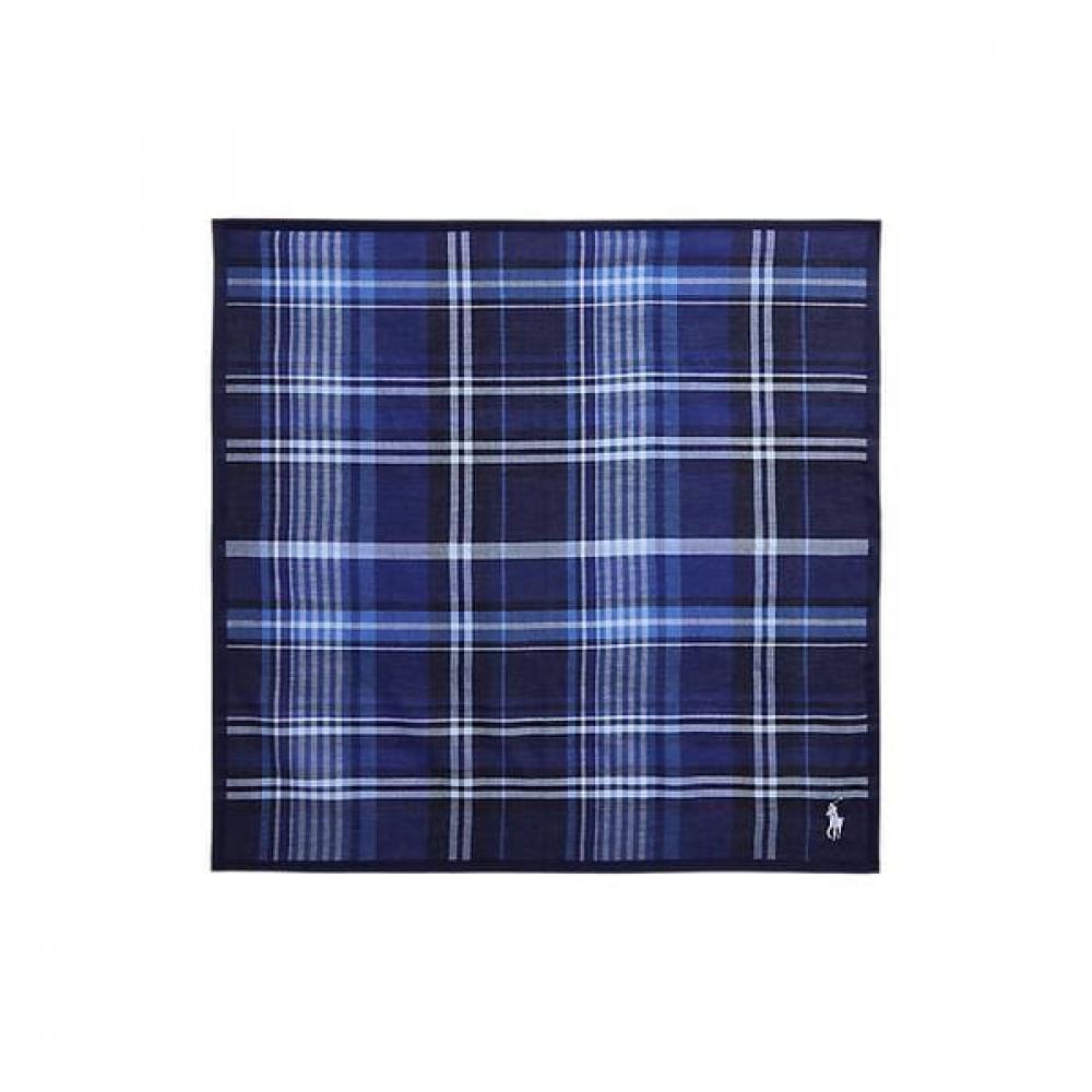 

Polo Ralph Lauren Men S Cotton Plaid Handkerchief ONE