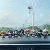 New 8Pcs/Set Demon Slayer Anime Figure Toy-Kimetsu No Yaiba Q Version Tanjiro Nidouzi Inosuke Zenizu  Figurine Model Doll Gift