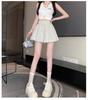 White Cloud High-Waist Slim Puffy Lantern Skirt 2024