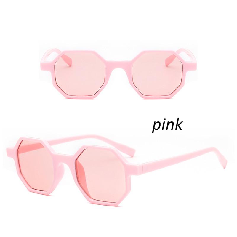 designer octagonal sunglasses