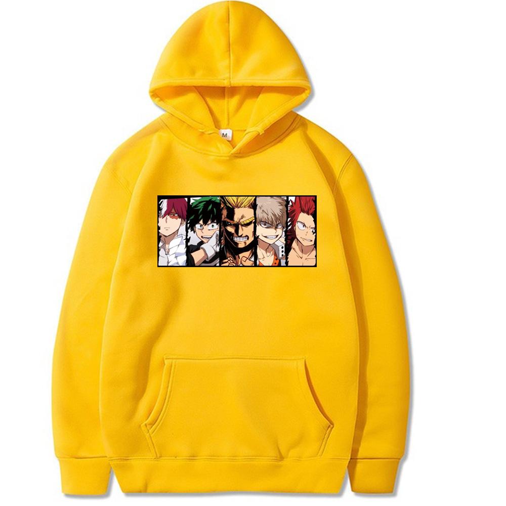 Hoodies Women Men Long Sleeve Hooded Sweatshirts Unisex Cool Casual Streetwear Y2K Street Fashion Clothing