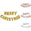 Extra Large Merry Christmas Balloons And Happy New Year Banner For Home Decoration