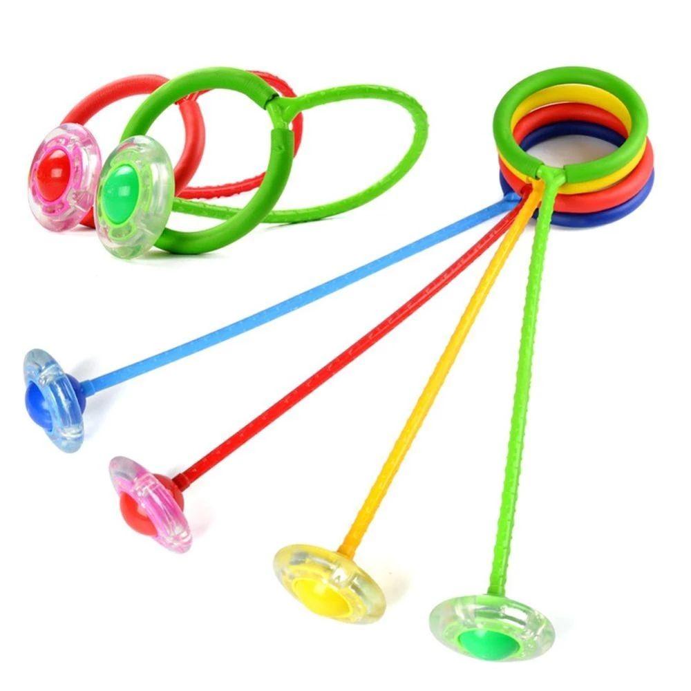 Fitness Jump Ropes Sports Revolving Ball Flashing Skip Ball Flashing Wheel Glowing Bouncing Balls