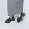 [Evol] Soft and Cushioned Quilted Tassel 6.5cm Loafers