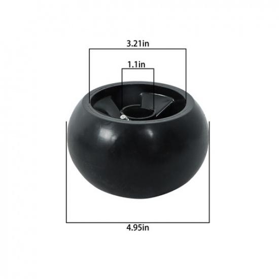 Deck Wheel Kit AM125172 Fit For John Deere 48" 54" 60" 72" Deck Lawn Mower Wheel