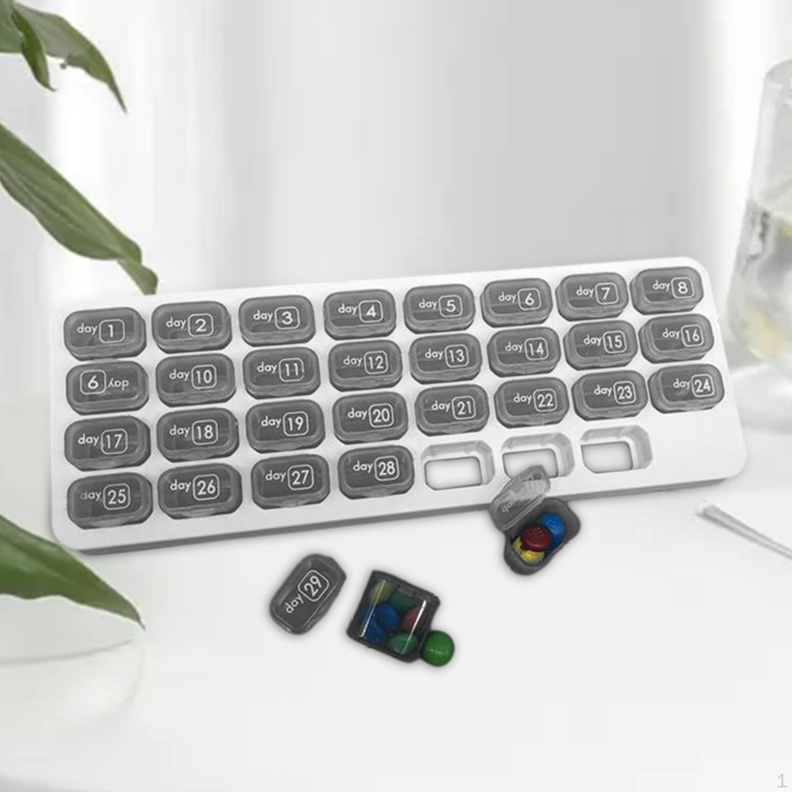 Органайзер с 31 отделением серый 1000₽