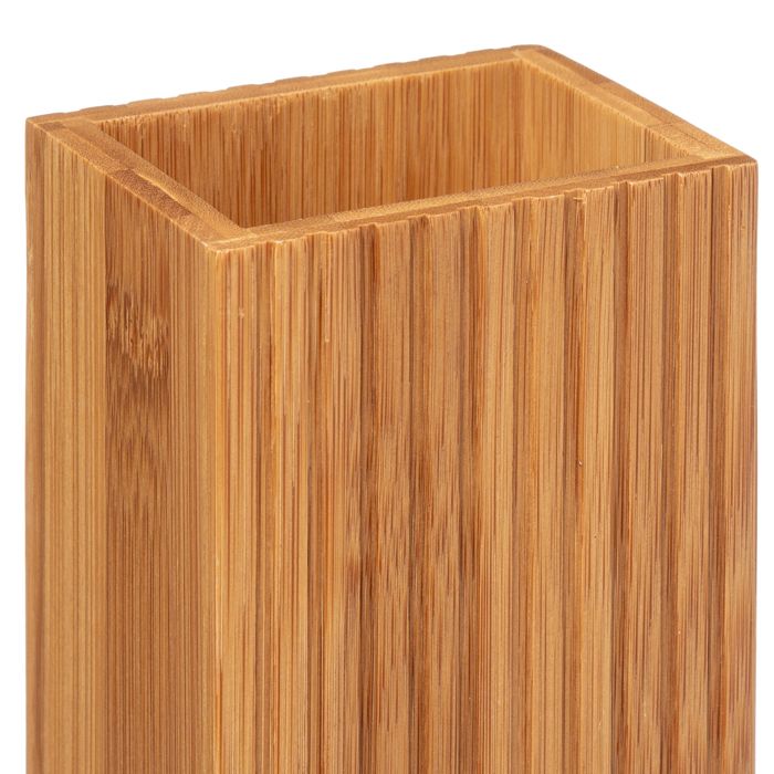 5five - pot à brosses à dents "terre inconnue" bambou
