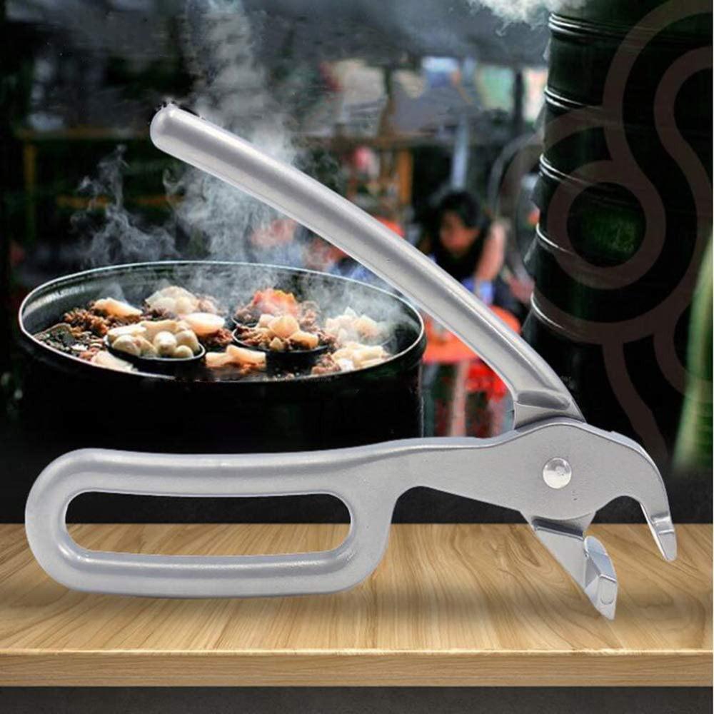 Aluminum Alloy Pan Tongs Heavy Duty Baking Tongs Universal Pizza Pan Gripper  Cooking