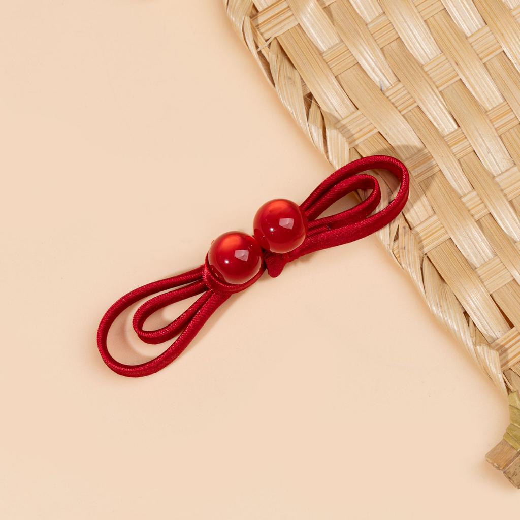 5pcs/set Traditional Chinese Frog Clasp Handwoven Chinese Knot Button for Cheongsam Hanfu Dress