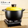 ZISIZ 3.3L Gas Stove Ceramic Clay Pot