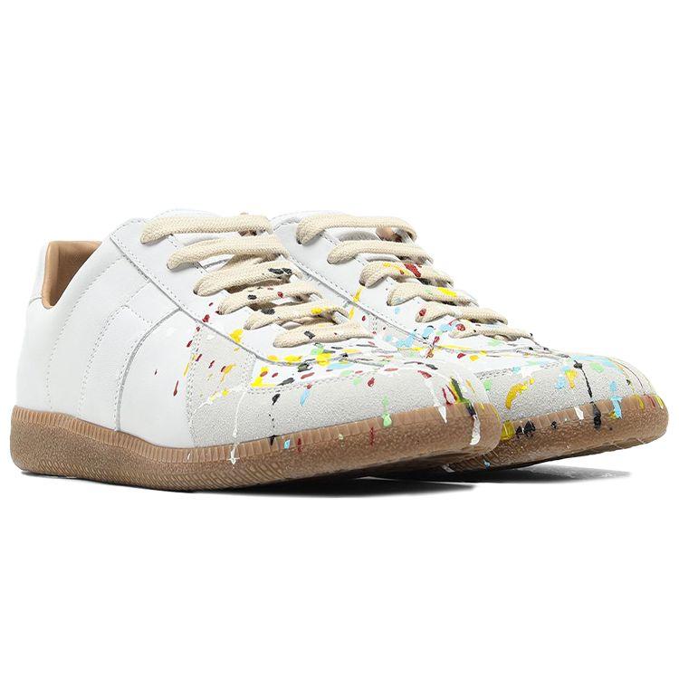 Maison Margiela Replica Low Paint Splatter - Grey Men Sneakers S58WS0101-P1892-961