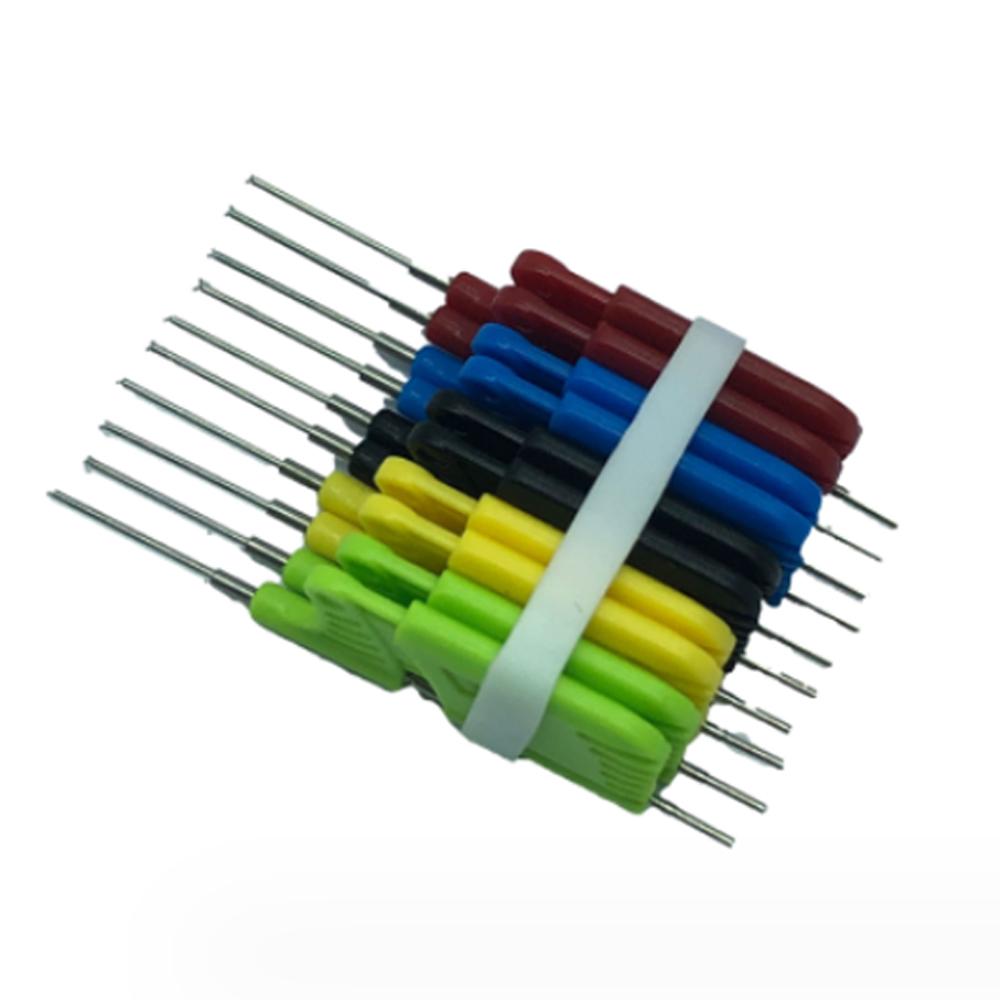 Universal Chip Test Clip Small Clip Test Clamp SDK08 Test Clips Set Chip Test Hook Clips Electrical Testing Clips