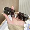 1pc European and American retro men's and women's fashionable sunglasses trend versatile summer sun shading and UV protection fr