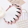 2026 Pearl Gauze Non-Slip Headband for Women – Luxurious High Forehead & Face Washing Hair Accessory with Teeth