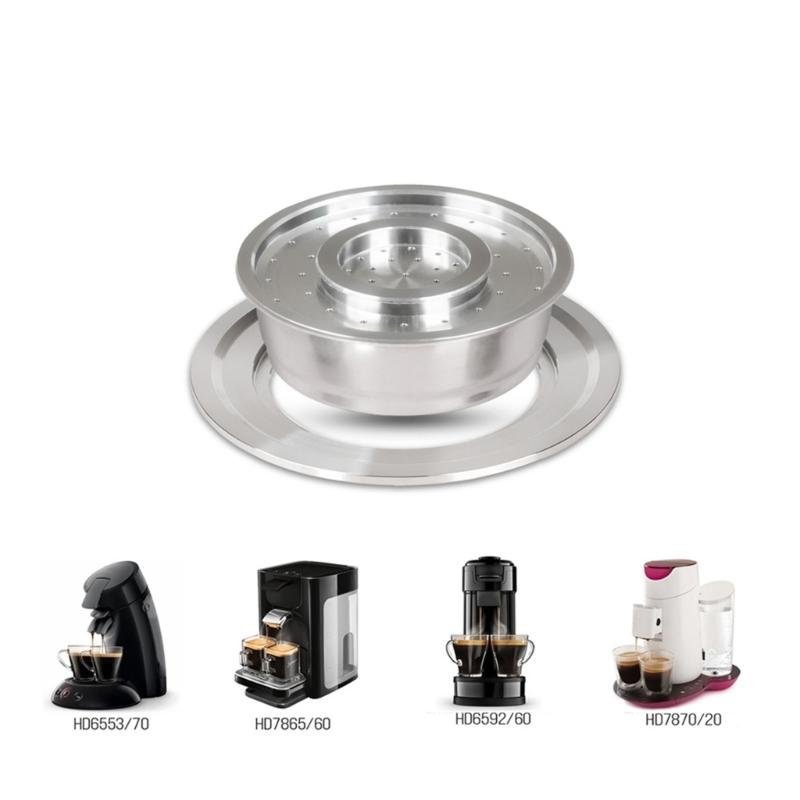 Innovative Coffee Tray Coffee Pods Converter Coffee Holder Coffee Pods Shell Stainless Steel Texture for Coffee Pods