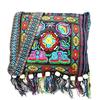 Ethnic Style Small Square Bag With Zipper Closure For Womens Fashion Accessory