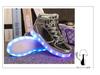 LED Light-Up High-Top Kids' Fashion Sneakers