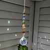 New Colorful Hanging Ornaments Crystal with Hanging Chain Sun Catcher DIY Rainbow Maker Prism Home Decoration