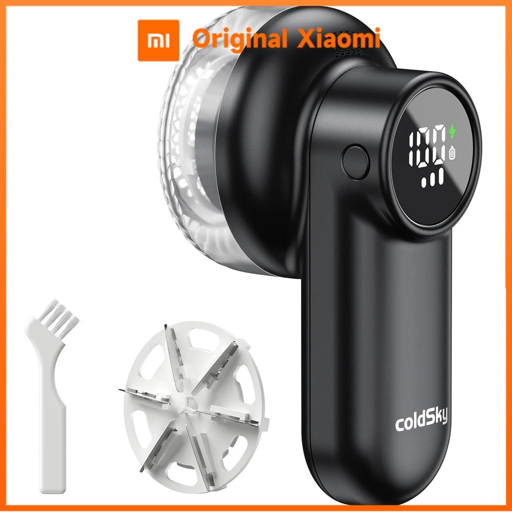 XiaomiElectric Clothes Shaver Trimmer - For coldSky Rechargeable Lint Remover with Intelligent Digital Display for Sweater Fabric