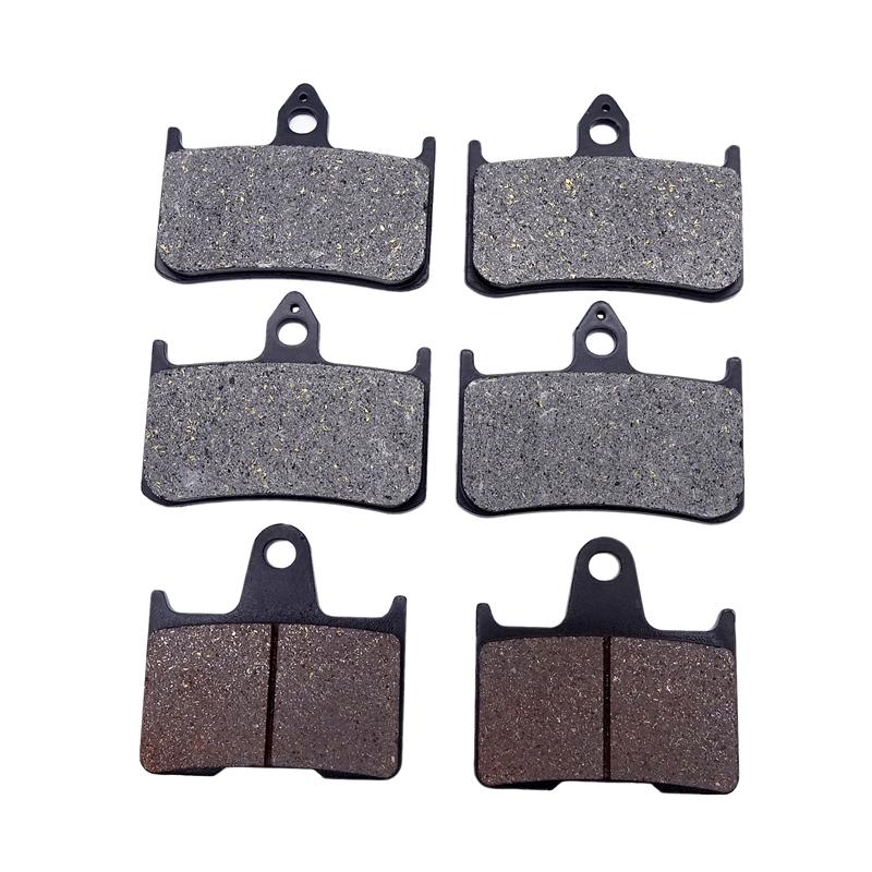 1 Set Motorcycle Front and Rear Brake Pads Brake Discs Motorbike Accessories for Honda X4 CB1300 D SC38 CB1300 CB1300D 1997-2000