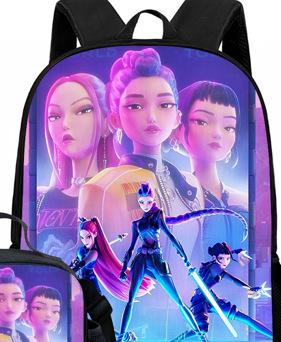 Backpack, Various Styles, Cartoon Heat Transfer, Digital Printing, Backpack, Large-Capacity Student Schoolbag