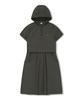 Bbc Earth Women'S Layered Hoodie Dress Khaki