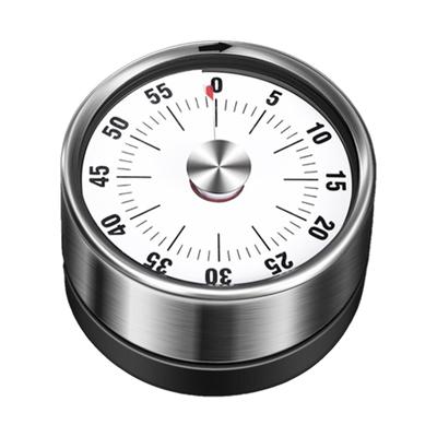 Kitchen Timer 60min Countdown Mechanical Magnetic Timer No Battery Needed Stainless Steel Countdown Timer