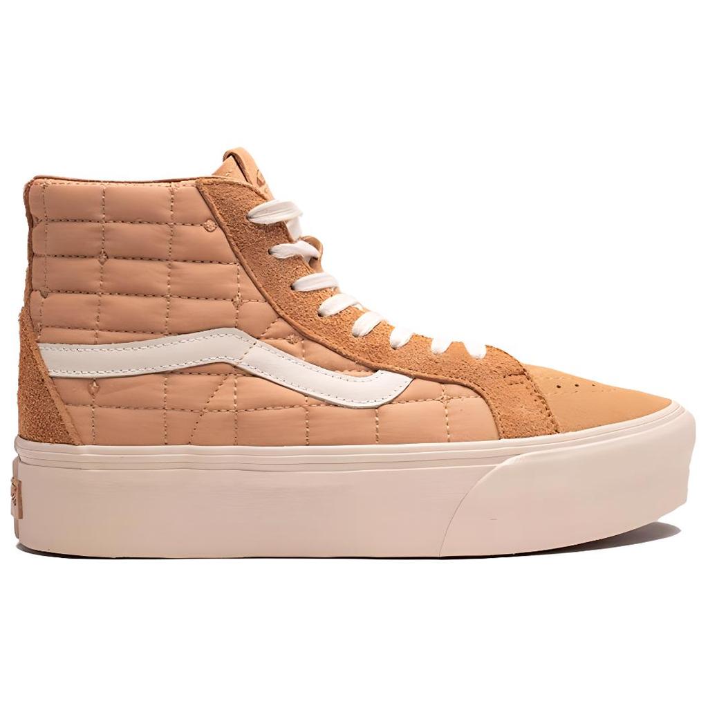 Vans Joe Freshgoods x Sk8-Hi Reissue Platform LX Camel Unisex Sneakers Brown VN0007PWCAM