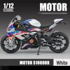 1/12 BMW S1000RR 2021 Die Cast Motorcycle Model Toy Vehicle Collection Autobike Shork-Absorber Off Road Autocycle Toys Car