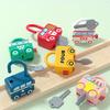 Apprendimento del bambino Blocco con chiave Giochi di auto Montessori Giocattolo educativo Numero di blocco corrispondente Giocattoli Giocattoli sensoriali per bambini 1 2 3 anni
