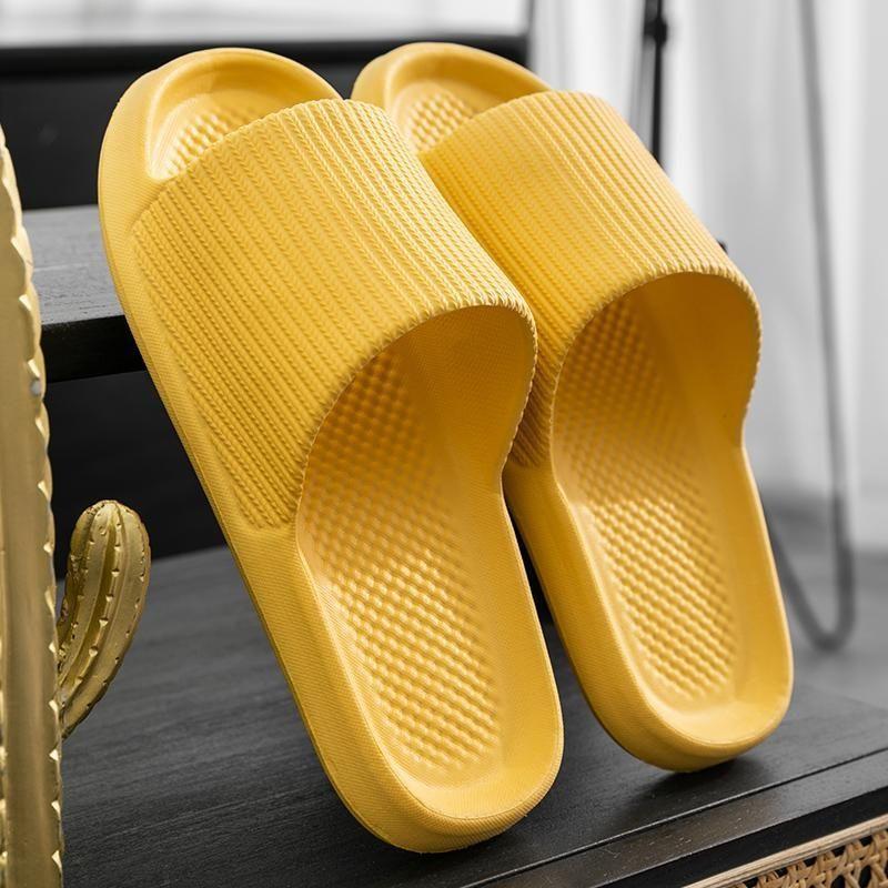 new hotel slippers fashion women's thick bottom summer home cool slippers men