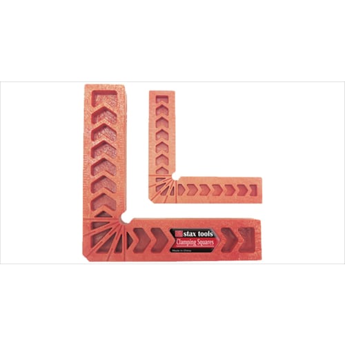 STAX TOOLS Clamping Squares, Small, 2-Piece Set, Red