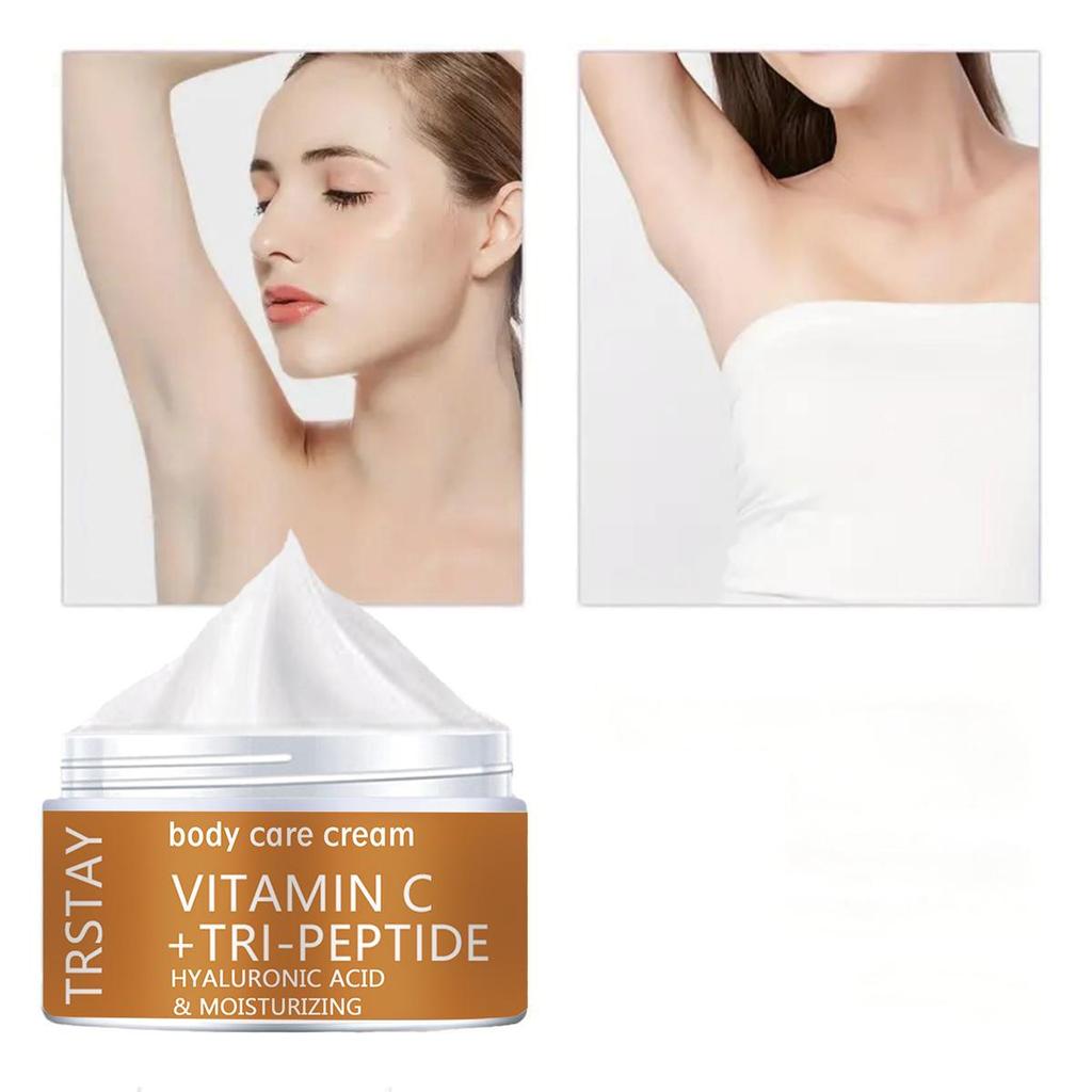 Crema hidratantă pentru corp conține vitamine, antioxidanți și colagen cu peptide trimerice pentru îngrijirea pielii, repararea pielii deteriorate și hidratarea pielii