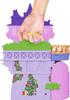 Mattel Disney Princess Rapunzel and the Tower (Stacking Castle Series Mini Doll) Dress-up Doll House Pretend Play Playset with 1 Mini Doll for ages 3