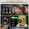2025 New Smart Watch 2 In 1 Earphone Smartwatch Bluetooth Call for Men Watch Navigation Heart Rate Monitor Sports Music SmartWatch