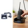 Portable ABS Construction Two Way Radio Chargers 2 Pin Power Adapter Overcharge Protections Travel Friendly