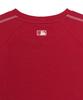 Emelbi Women'S Sporty Track Crop Short Sleeve T-Shirt Bos (Red)
