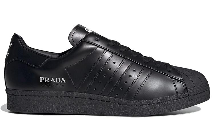 Superstar Prada x Superstar Adidas Originals 'Core Black' FW6679