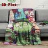 Happy Tree Friends 2D Flat Pattern Flannel Blanket High Quality All Seasons Warmth and Comfort Perfect for Christmas Gifts.PMT0914416