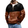 Men's  Hoodie  Loose  Long Sleeves  Round Neck