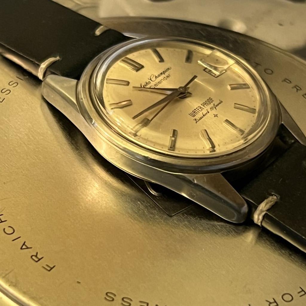 SEIKO Champion Calendar Manual Winding Working Condition 6602-9981