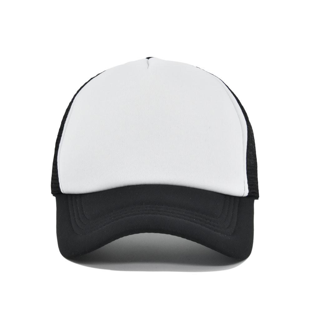 Popular Solid Color Baseball Cap 5 Pieces Duck Tongue Cap Mesh Cap Curved Brim Sun Hat Custom Logo Wholesale