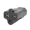 IEC 320 C14 To 6-15/20R AC Adapter C14 Male 3Pins To 6-15/20R Conversion Plug Less