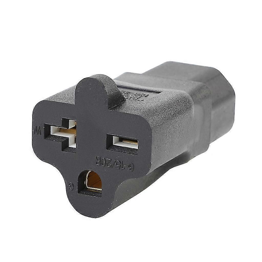 IEC 320 C14 To 6-15/20R AC Adapter C14 Male 3Pins To 6-15/20R Conversion Plug Less