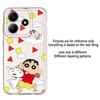 Frog Crayon Shin Chan Soft Phone Cover Case for Xiaomi Redmi Note 14 Pro Plus Note 13 A4 9 10 14C 10S 12 11S 11 13C 12S