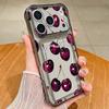 Card Slot Pocket TPU Case For iPhone 17 16 Pro 15 14 13 Pro Max 11 Shockproof Cartoon Fruits Pattern Soft Silicone Phone Cover