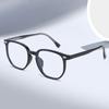 Tr90 Anti-Blue Glasses Frame, Flat Glasses Computer Glasses, Fashionable Decorative Retro Myopia Glasses Frame For Women
