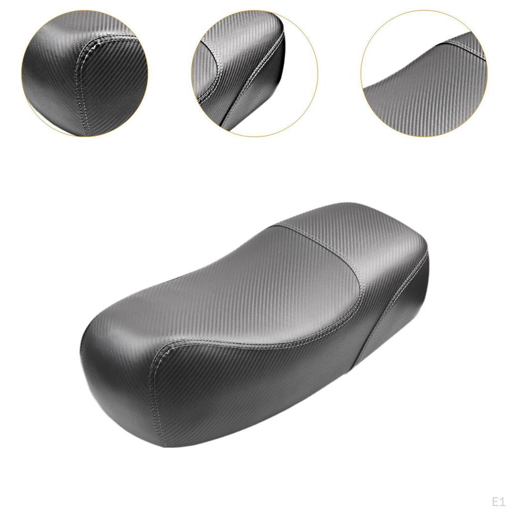 Motorrad Sitzkissen Modifikation Praktischer Weicher Schwamm Wasserdicht Kurzer Gepäckträger