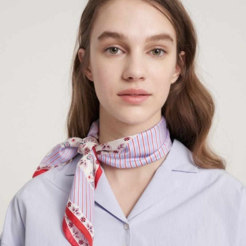 BB’DE SOLI’DE Paisley Silk Scarf 3color