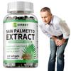 120 peças de Extrato de Saw Palmetto - Suporte à Saúde da Próstata, Crescimento Capilar, Saúde Urinária